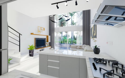 Studio Loft properties for sale in Iskele, Long Beach, North Cyprus