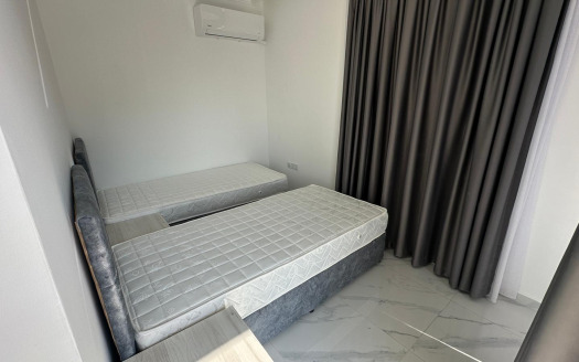 Furnished 2 bedroom semi detached villa for sale in Elite Royal sun Iskele, Long beach, Northh Cyprus