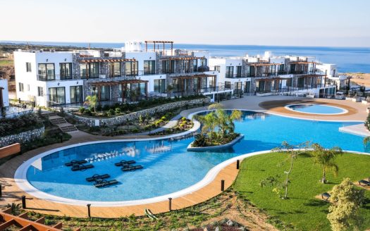 Esentepe 2+1 Garden Apartment for Sale – 104 m² + Terrace, Near Sea, Ready to Move (Maldives)