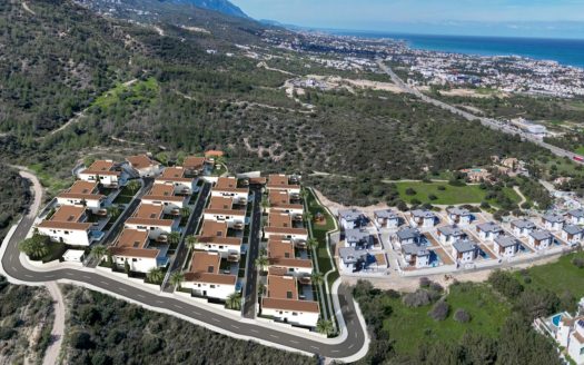Luxury 9+2 Villa for Sale in Kyrenia Olive Grove – Private Pool, Mountain View & Sea View, Delivery May 2028