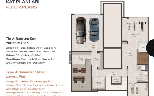 Luxury 9+2 Villa for Sale in Kyrenia Olive Grove – Private Pool, Mountain View & Sea View, Delivery May 2028