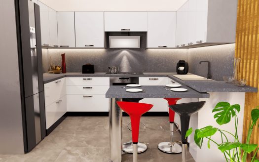 70 m² 2 Bedroom Apartment in Bogazici – 70 m² Roof Terrace, Pool, Delivery Oct 2027