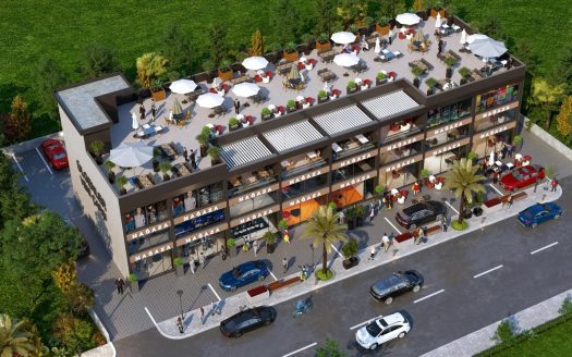 Commercial Shop & Office Space for Rent in Long Beach Iskele – 190 m², Furnished, Near Beach