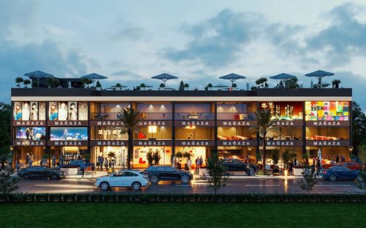 Commercial Shop & Office Space for Rent in Long Beach Iskele – 190 m², Furnished, Near Beach